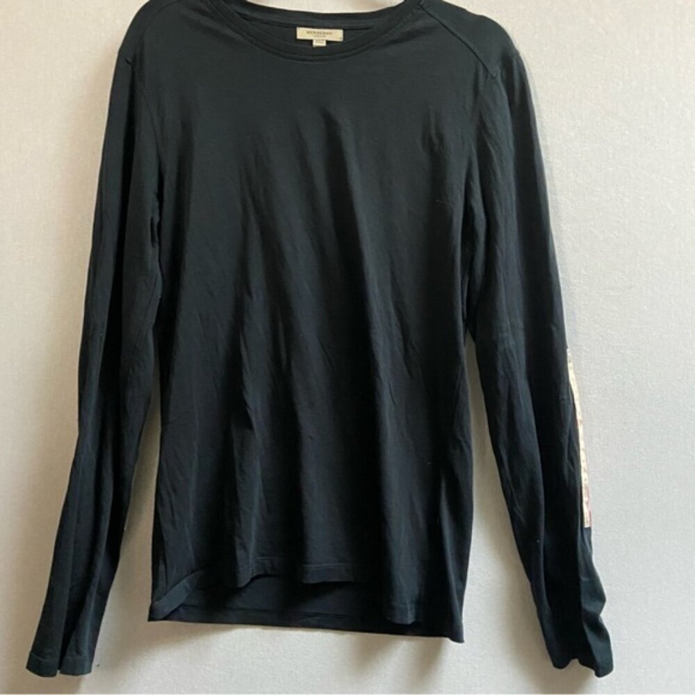 Burberry London 100% Cotton Crew neck long sleeve shirt Sz M